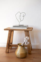 LaLe Living Deko-Objekt LaLe Living Deko Objekt Favori in Schwarz, 18.5 x 25 cm