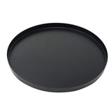 LaLe Living Dekotablett LaLe Living Dekotablett Levi rund aus Eisen in Schwarz, Ø34 cm