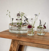 LaLe Living Vase LaLe Living Vase Buket aus Eisen und Glas, Ø6cm H:8cm