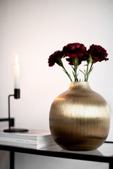 LaLe Living Vase LaLe Living Vase Meliha in Gold, 20 x 22 cm
