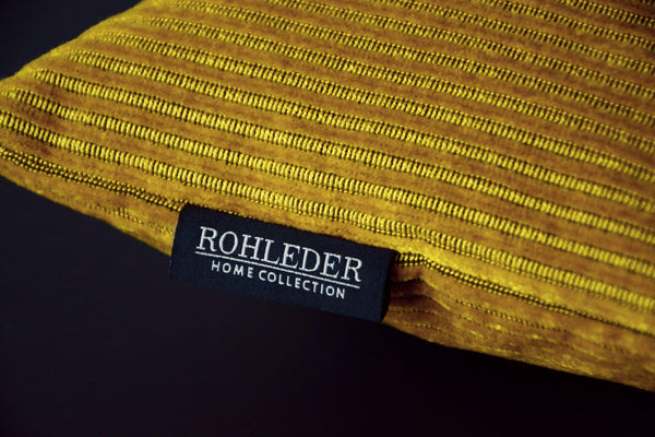 ROHLEDER HOME COLLECTION Kissen Lounge Bay im Cord-Look