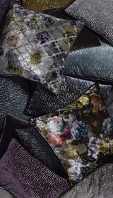 ROHLEDER HOME COLLECTION Creation Kissenhülle Maze - Hellblau