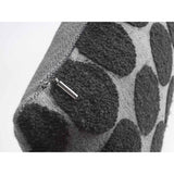 ROHLEDER HOME COLLECTION Kissenhülle ROHLEDER HOME COLLECTION Cocoon Kissenhülle Mega Dots Onyx 60x35
