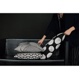 ROHLEDER HOME COLLECTION Kissenhülle ROHLEDER HOME COLLECTION Zen Garden Kissenhülle Kimono Midnight 60x35