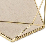 Umbra Prisma Schmucktablett in Mattgold, 28 x 18 cm