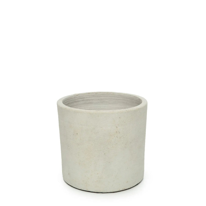 Bazar Bizar Blumentopf Default Bazar Bizar Chalk Blumentopf, Betongrau/Natur, L