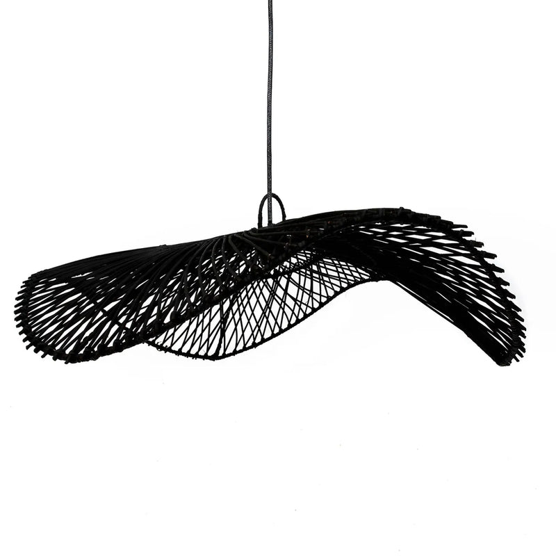 Bazar Bizar Hängelampe Default Bazar Bizar Chapeau Hängelampe Lampenschirm, Schwarz, L