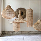 Bazar Bizar Hängelampe Default Bazar Bizar Mykonos Hängelampe Lampenschirm, Natur, M