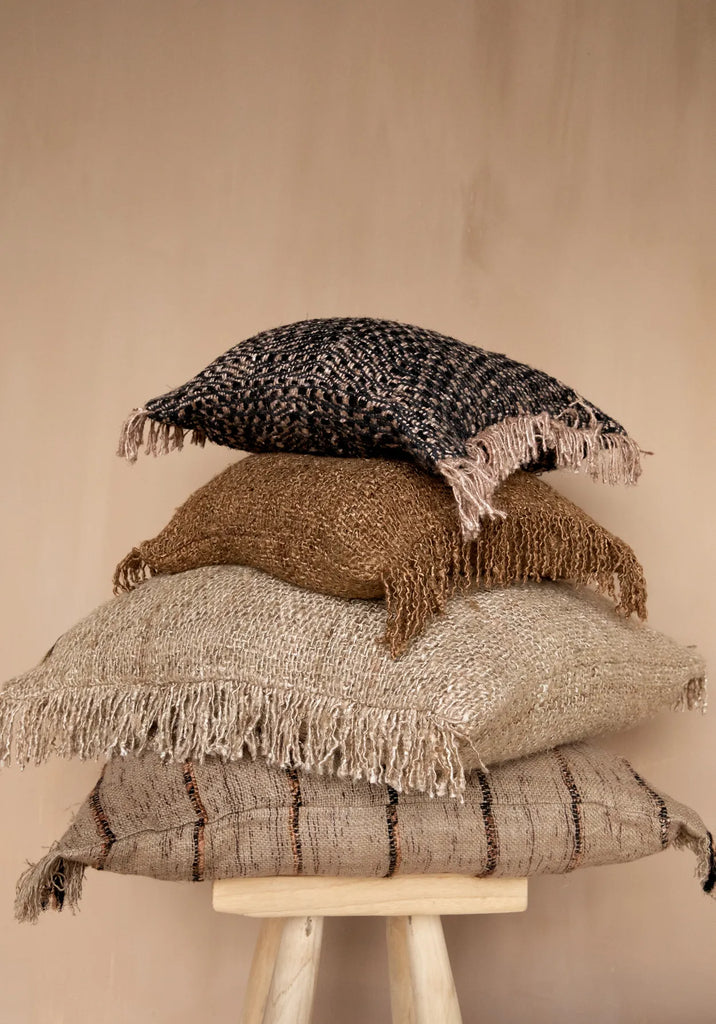 Bazar Bizar Kissenbezug Default Bazar Bizar Oh My Gee Kissenbezug, Beige Schwarz, 60x60