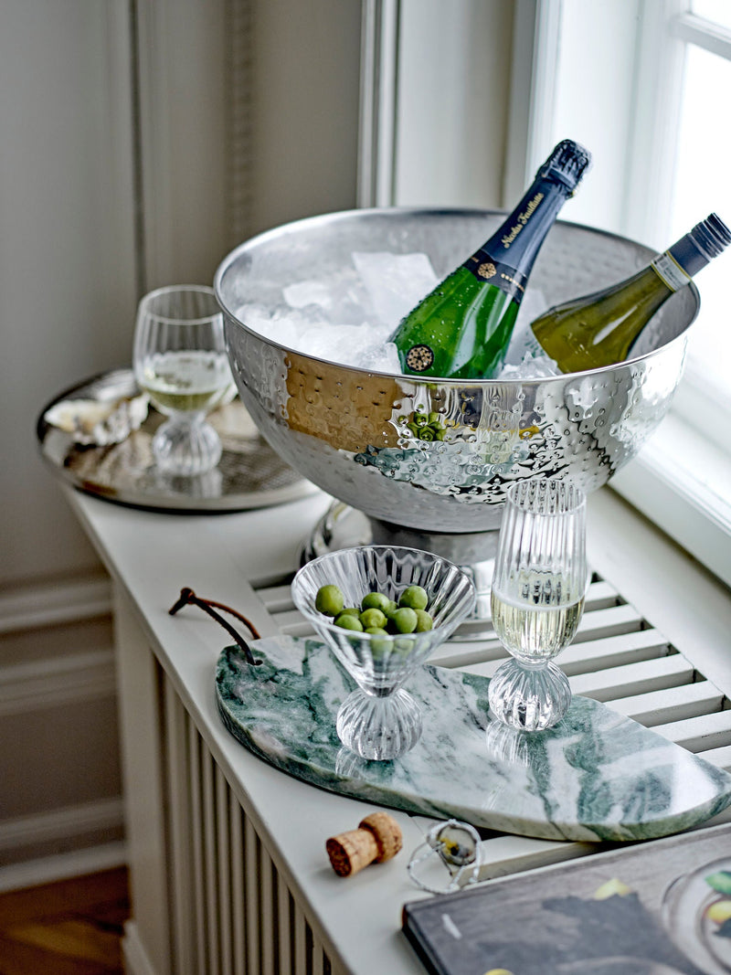 Bloomingville Kaluka Champagnerschale, Silber, Edelstahl – LaLe Living