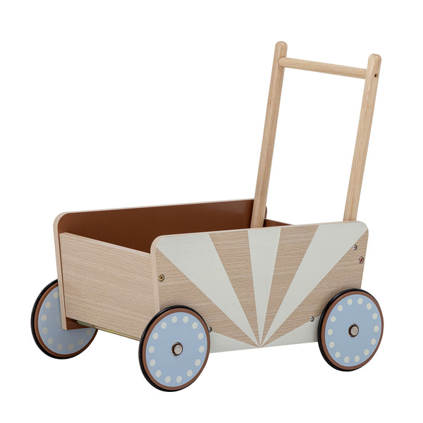 Bloomingville Kinderspielzeug Bloomingville MINI Tidde Lauflernhilfe, Natur, MDF