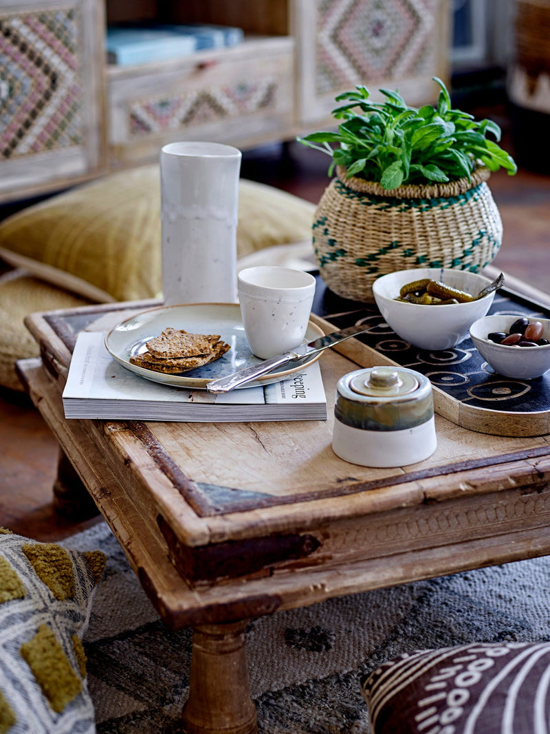 Bloomingville Kissen Bloomingville Creative Collection Felice Kissen, Braun, Baumwolle