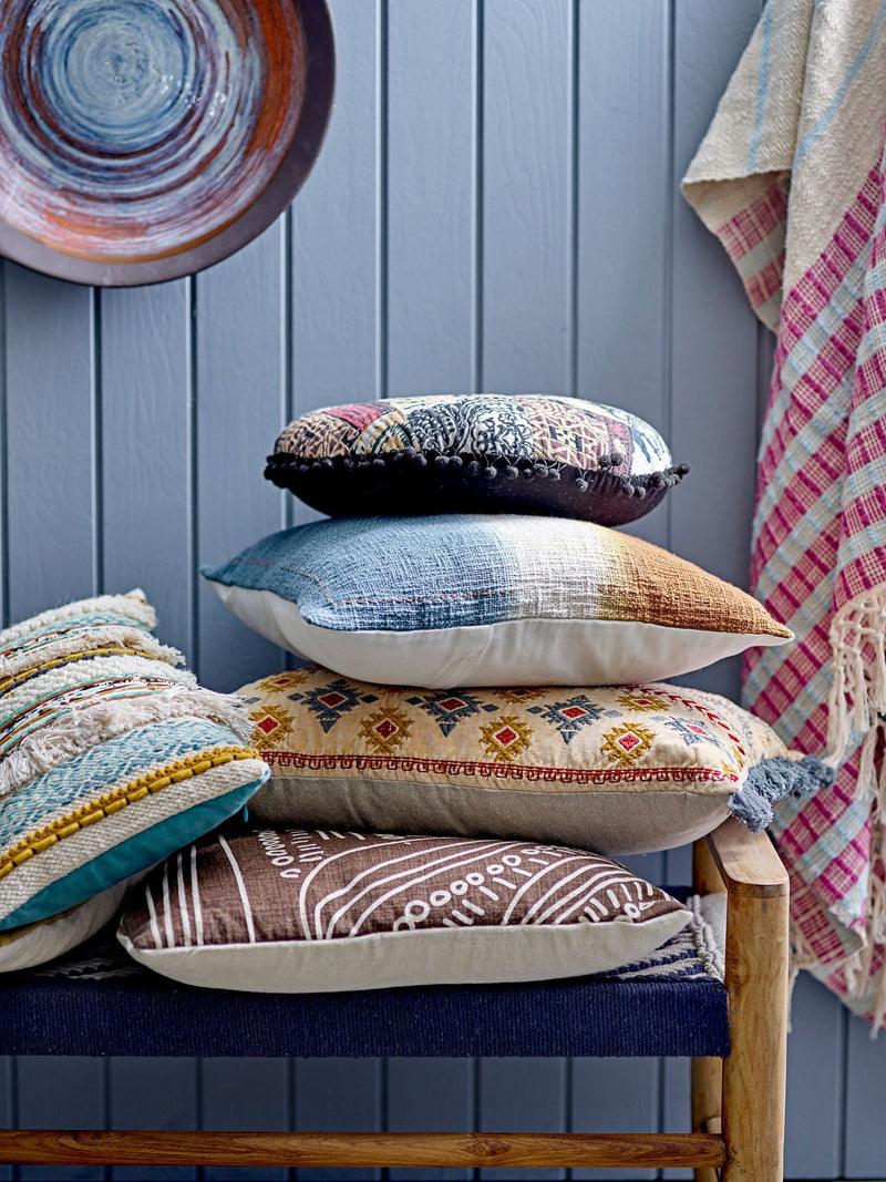Bloomingville Kissen Bloomingville Creative Collection Felice Kissen, Braun, Baumwolle