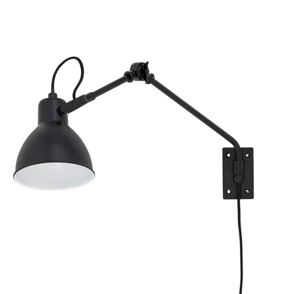 Bloomingville Lampe Bloomingville Creative Collection Jili Wandleuchte, Schwarz, Metall