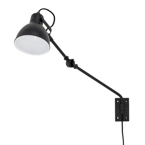 Bloomingville Lampe Bloomingville Creative Collection Jili Wandleuchte, Schwarz, Metall