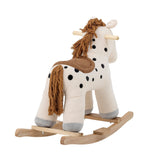 Bloomingville Schaukelspielzeug Bloomingville MINI Merlen Schaukelspielzeug, Pferd, Weiß, Polyester