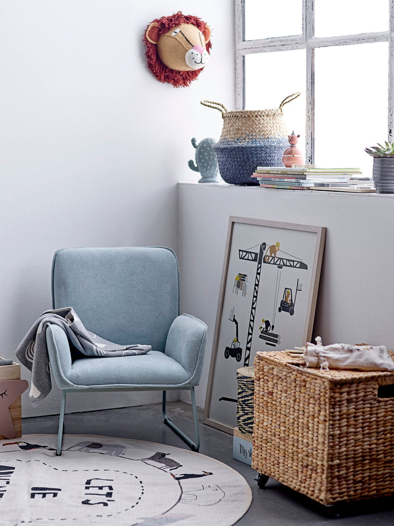 Bloomingville MINI Leopold Teppich, Natur, Baumwolle – LaLe Living