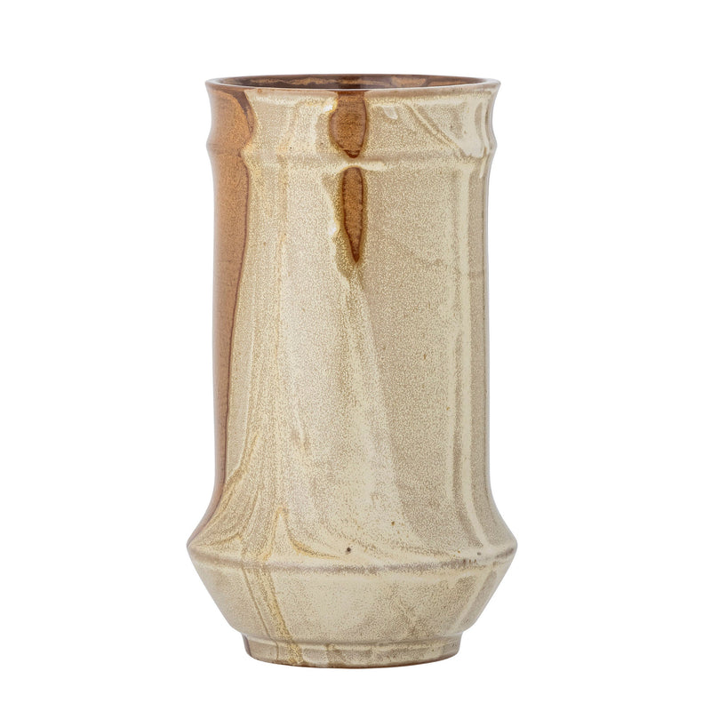 Bloomingville Vase Bloomingville Creative Collection Hailo Vase, Braun, Steingut