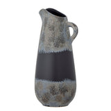 Bloomingville Vase Bloomingville Creative Collection Khumo Vase, Schwarz, Steingut