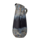 Bloomingville Vase Bloomingville Creative Collection Khumo Vase, Schwarz, Steingut