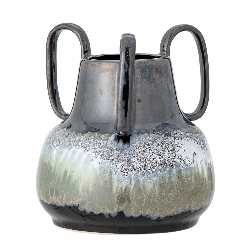 Bloomingville Vase Bloomingville Creative Collection Selim Vase, Schwarz, Steingut