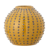 Bloomingville Vase Bloomingville Creative Collection Toofan Vase, Gelb, Steingut