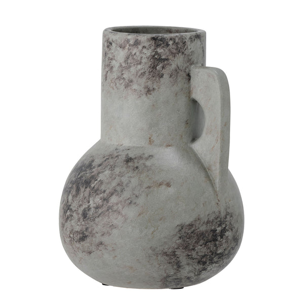 Bloomingville Vase Bloomingville Tias Vase, Grau, Keramik