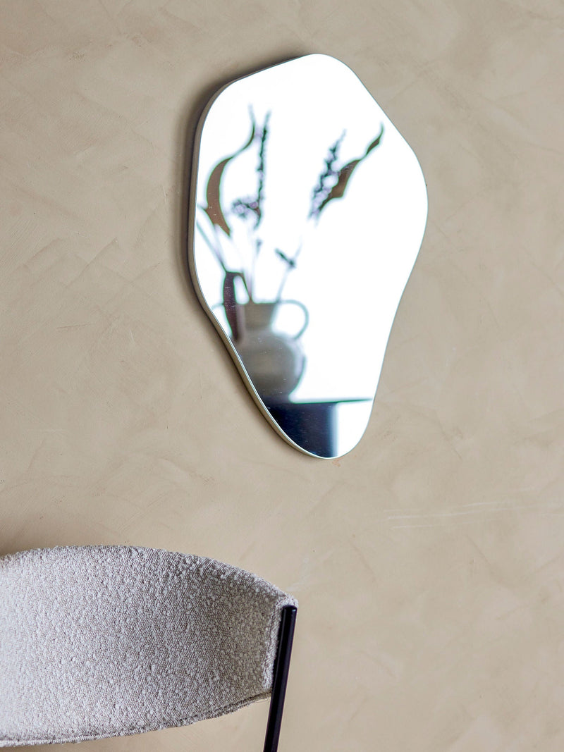 Bloomingville Aimie Wand-Spiegel, Silber, Glas – LaLe Living