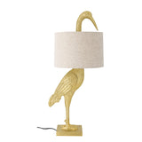 Creative Collection Creative Collection Heron Tischlampe, Gold, Polyresin