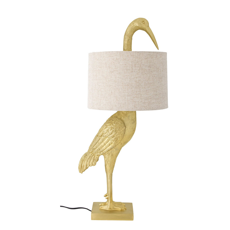 Creative Collection Creative Collection Heron Tischlampe, Gold, Polyresin