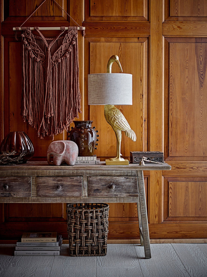Creative Collection Creative Collection Heron Tischlampe, Gold, Polyresin