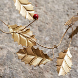 House Doctor House Doctor Girlande, Leaf, Gold
