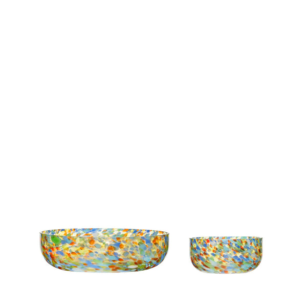 Hübsch Hübsch Confetti Schalen  Multifarben (2er Set)
