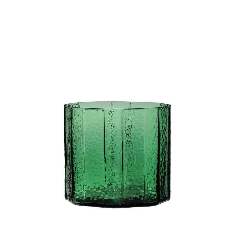 Hübsch Hübsch Emerald Vase Grün