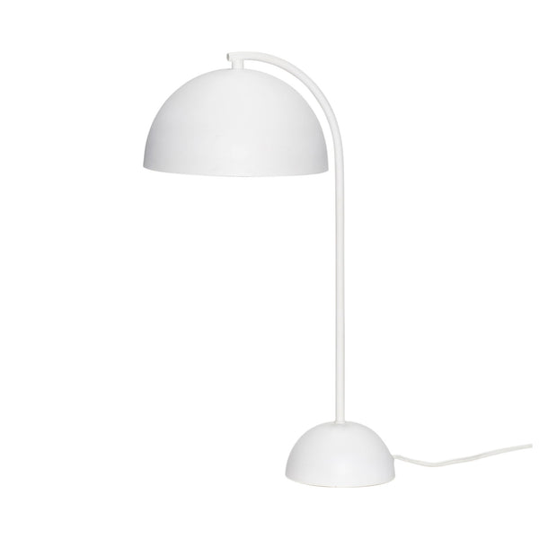 Hübsch Hübsch Form Tischlampe Weiß