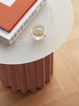 Hübsch Hübsch Kiosk Kerzenständer Gelb/Lila (2er Set)