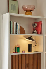 Hübsch Hübsch Kiosk Kerzenständer Gelb/Lila (2er Set)