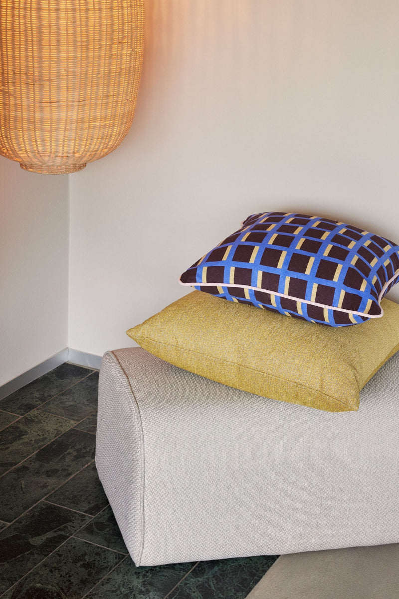 Hübsch Hübsch Mellow Pouf Sandfarben