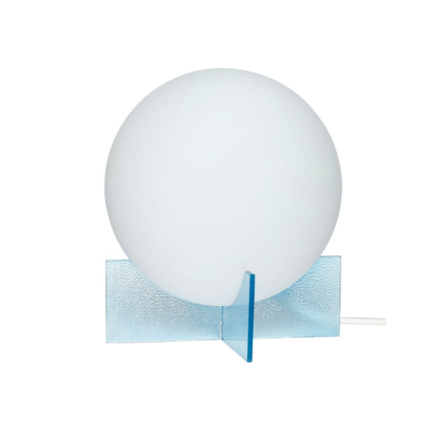 Hübsch Hübsch Moon Tischlampe Blau/Weiß