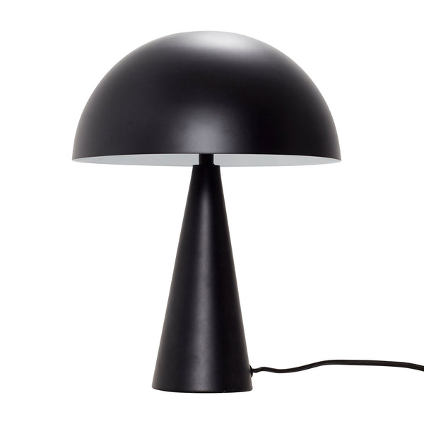 Hübsch Hübsch Mush Tischlampe Mini Schwarz