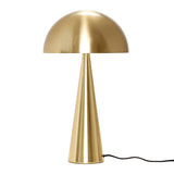 Hübsch Hübsch Mush Tischlampe Tall Messingfarben