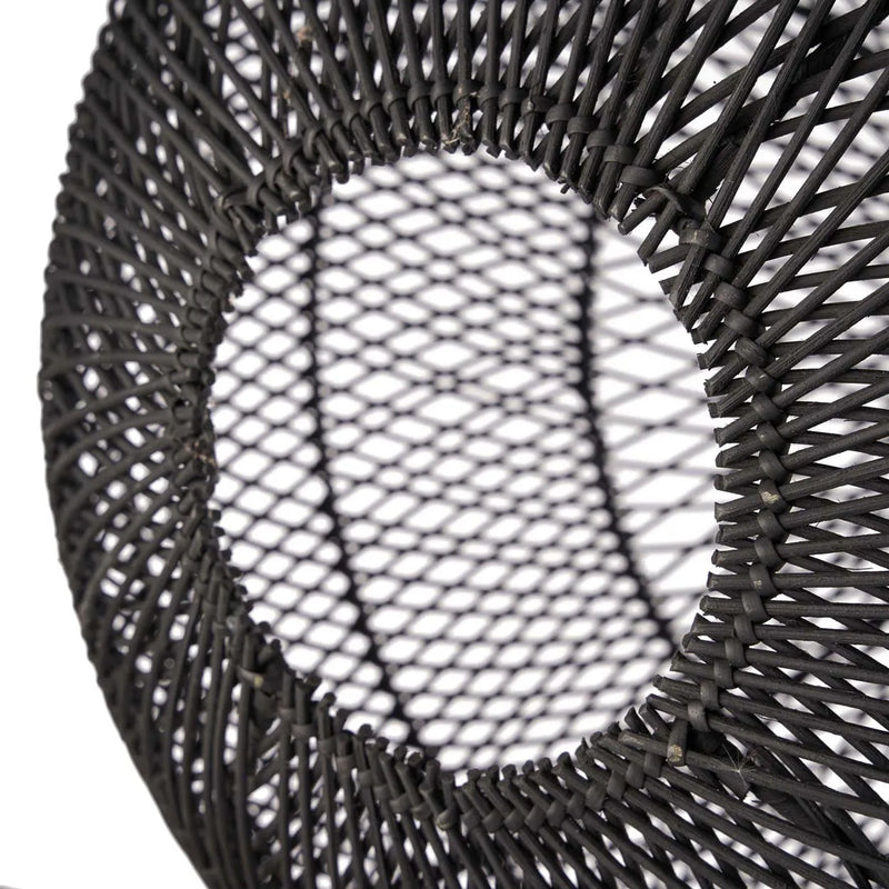 LaLe Living Deckenlampe Bazar Bizar Lampenschirm Bubble Schwarz - M