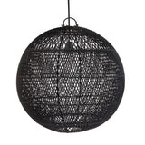 LaLe Living Deckenlampe Bazar Bizar Lampenschirm Bubble Schwarz - M