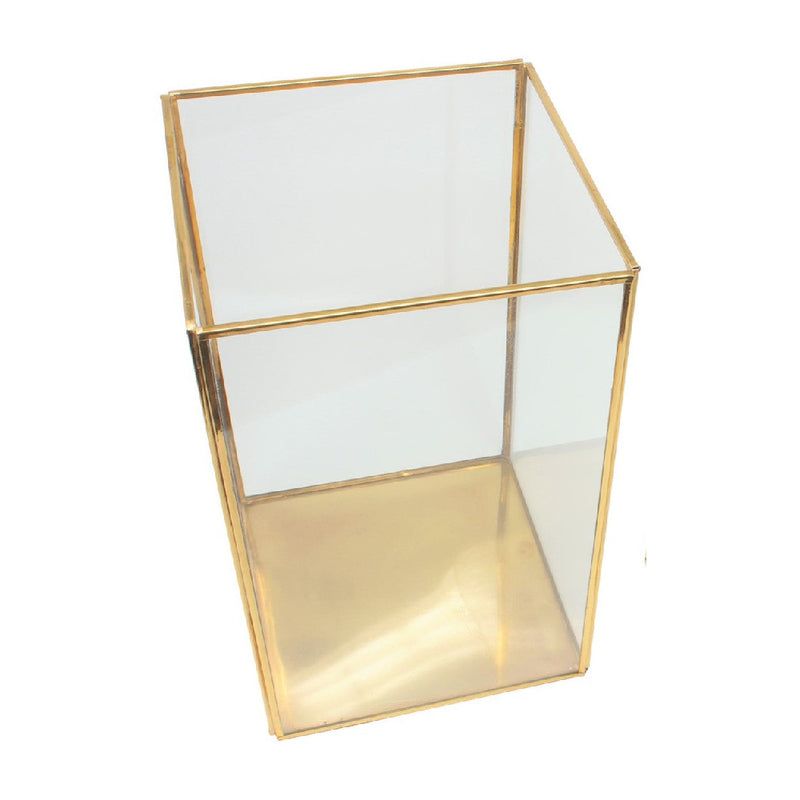 LaLe Living Laterne LaLe Living Laterne Batu S aus Eisen in Gold, 12 x 20 cm