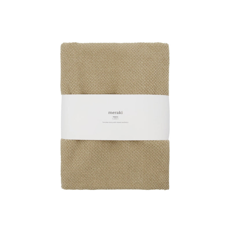 Meraki Meraki Handtuch, Solid, Safari
