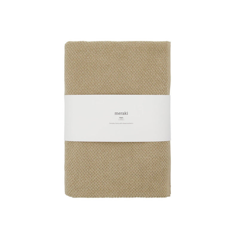 Meraki Meraki Handtuch, Solid, Safari