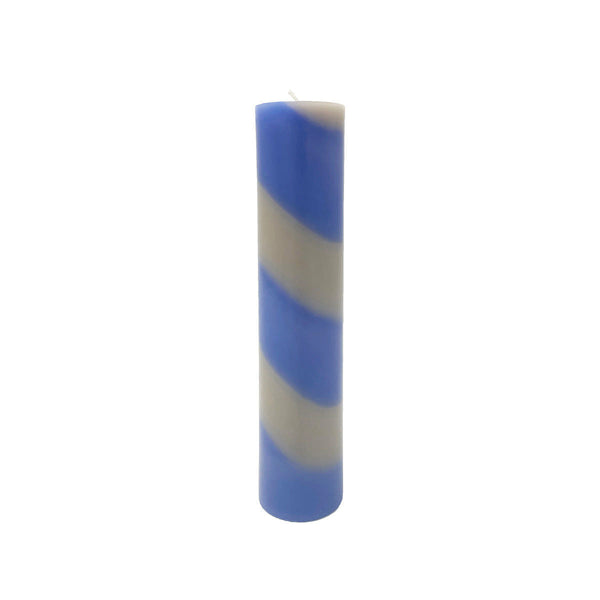 OYOY LIVING Clay / Optic Blue / One Size OYOY LIVING Candy Candle