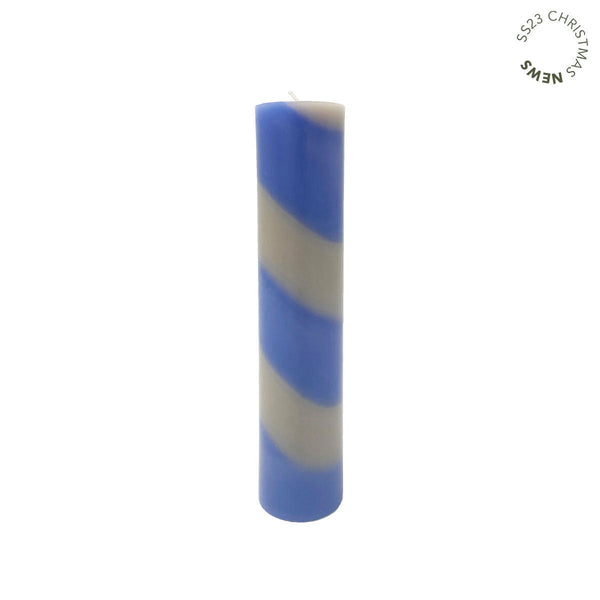 OYOY LIVING Clay / Optic Blue / One Size OYOY LIVING Candy Candle