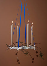 OYOY LIVING One Size OYOY LIVING Candleholder Pearl Advent - Silver