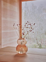 OYOY LIVING OYOY LIVING Lasi Vase - Small - Taupe